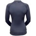 Рашгард женский SCALLOPS PROSKIN ZIP W`S чёрный